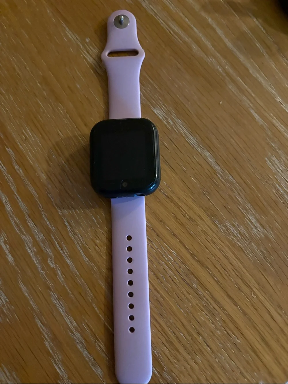 Brand New Smartwatch with Purple Silicone Band